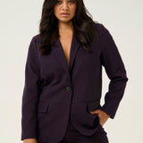Lækker "KCSakira" Blazer - Dawn Purpel