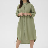 KCMILLE - Kjole - Grøn