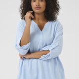 KCMILLE - Bluse - Lyseblå