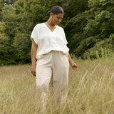 KCMILLE - Bukser - Sand