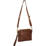 Fantastisk Crossbody Clutch - Dark Cognac