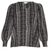 Bluse med V-hals "KCalicia" -