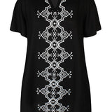 Tunika med lommer - Sort