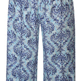 Løs buks med elastik i taljen "Zh-Lucy"- Blå