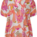 T-shirt i crepet viskose "Zh-Lyda" - Pink