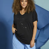 Bomulds shorts "Amin" - Blå