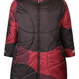 Jakke med hætte "Zh-Tinley" - Wine