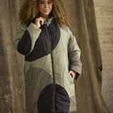 Jakke med hætte "Zh-Tinley" - Grøn