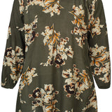 Blomstret tunika "Zh-Ozie" - Grøn