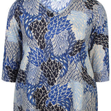 Blød og lun bluse "Zh-Ainsley" - Blå