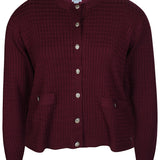 Ternet cardigan "Zh-Kogle" - Wine