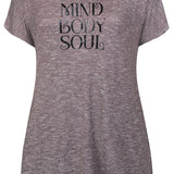 Stribet tunika "Zh-Abee" - Wine