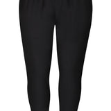 Vinter leggings med fleece foer - Sort