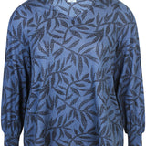 Blød og lun bluse "Zh-Sara" - Blå