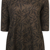 Blød og lun tunika "Zh-Sara" - Army