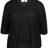 Hygge bluse "Zh-Cori" - Sort