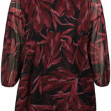 Chiffon tunika "Zh-Seya" - Wine