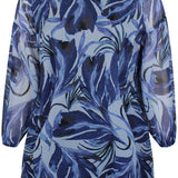 Chiffon tunika "Zh-Seya" - Blå