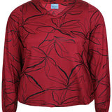 Bluse tung viskose "Den vi elsker" "Zh-Sylva" - Wine