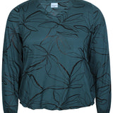 Bluse tung viskose "Den vi elsker" "Zh-Sylva" - Grøn