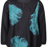 Bluse "ZH-vada" - Grøn