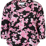 Bluse i den tunge viskose "ZH-Sylva" - Pink