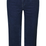 Jeans i bomuld "ZH-Stomp fit" - Mørk blå