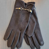 Lækker handske med bidsel  - Sort