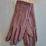 Lækker handske m/touch - Brun