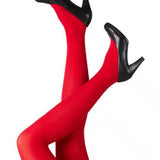 MICROFIBER STRØMPEBUKSER FRA FESTIVAL - Rød