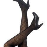 Lækker strømpebuks i fantastisk mønster fra Festival - Sort