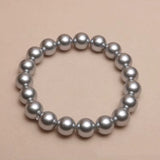 Elastik armbånd - Sølv