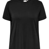 Blød og lækker T-shirt  "Carhannah" - Sort