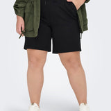 Sweatshorts lang model "cargoldtrash" - Sort