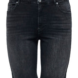 "CARWILLY"  Denim shorts - Sort