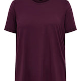 Basis T-shirt med rund hals -  Winetasting