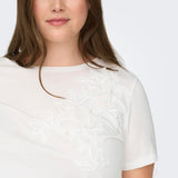 T-shirt "CarDanielle" - Hvid