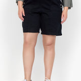 Behagelig bomulds shorts "Emily" - Sort