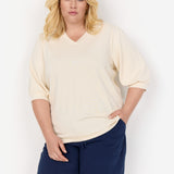 Lækker bomulds shorts "Erica" - Marine