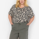 Lækker bomulds shorts "Erica" - Army