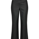 Skøn coated buks m/vidde "Tam" - Sort