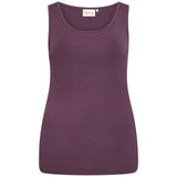 Blød og lækker basis top "WA-STELLA" - Mørklilla