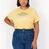 Fantastisk "Sibille" T-shirt - Gul