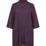 Hygge tunika blød og lækker "WA-Simone" - Lilla