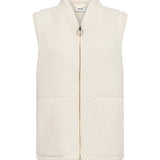 Plys vest "Wa-nettie" - Creme