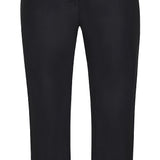 Lækker coated buks Twist Fit - Sort